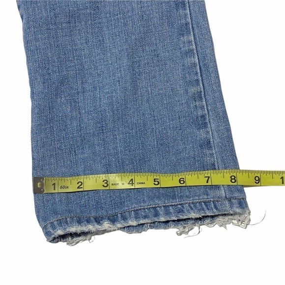 ABERCROMBIE & Fitch Boot Cut Blue Denim Jeans - Picture 9 of 12